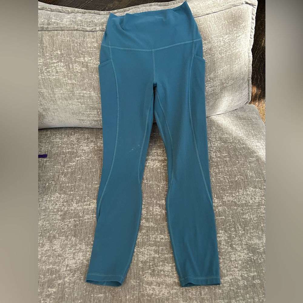 lululemon Align™ High-Rise Pant with Pockets 28" Size 4 - blue